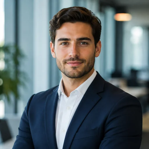 Fictional AI-generated consultant headshot sample